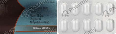 Buy Zencal Strong Strip Of 10 Tablets Online At Flat 15 Off Pharmeasy