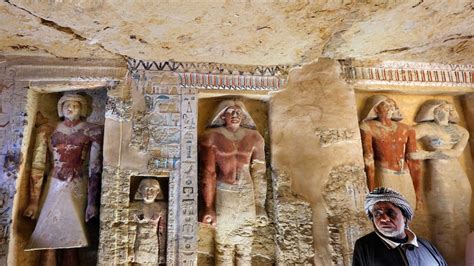 Egypt Unveils One Of A Kind Ancient Tomb With Intact Colours And