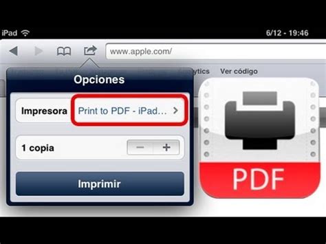 Top 3 programs for opening pdf on iphone and ipad. Print to PDF Impresora virtual iPad / iPhone - YouTube