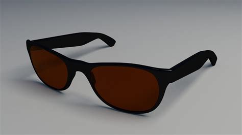 Modeling A Pair Of Sunglasses With Blender 3d Youtube