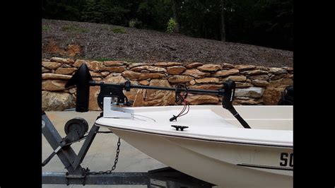 How To Install A Trolling Motor On A Pontoon Boat