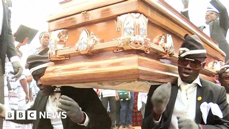 Ghanas Dancing Pallbearers Bring Funeral Joy