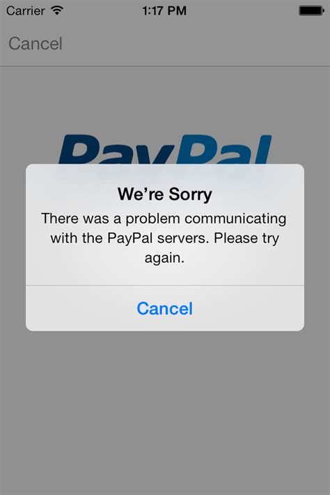Cash app transfer failed issue can occur due to several reasons and can cause different other problems. ios - PayPal Error when remove setEnviroment - Stack Overflow