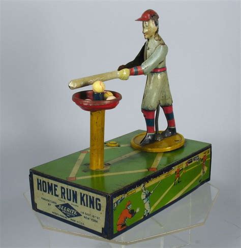 selrite home run king wind up tin toy from 1920s ebay vintage toys old toys tin toys