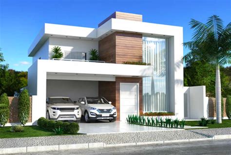 Modern Double Story House Plan With Clean Façade Acha Homes