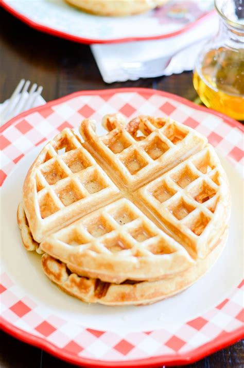 To make an easy, delicious, and. Easy & Fluffy Belgian Waffles | Recipe | Homemade waffles ...
