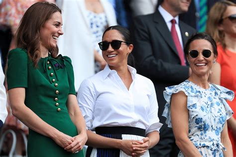 Meghan Markle Kate Middleton And Pippa Middleton Are All Smiles