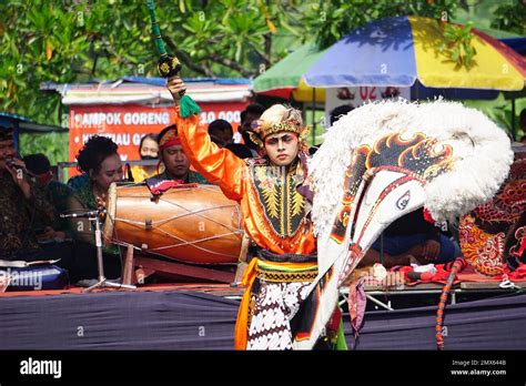 Indonesian Performing Jaranan Dance Kuda Lumping Kuda Kepang Dance