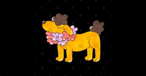 Dogs In Hawaiidrawing For Fans Cute Dog Sticker Teepublic