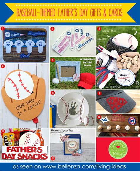 Baseball Themed Fathers Day Ts And Cards To Make For Dad