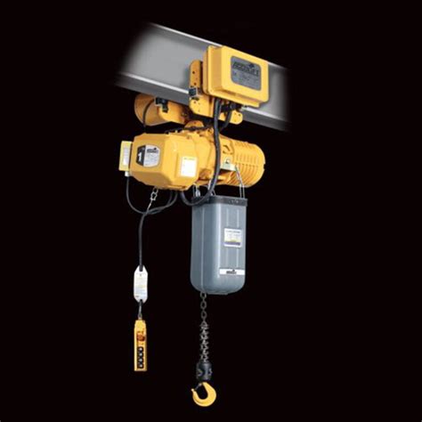 Accolift Electric Chain Hoist With Motorized Trolley Freeland Hoist