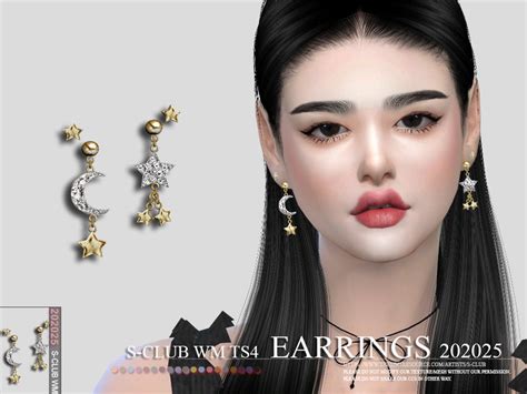 S Club Ts4 Wm Earrings 202025 The Sims 4 Catalog