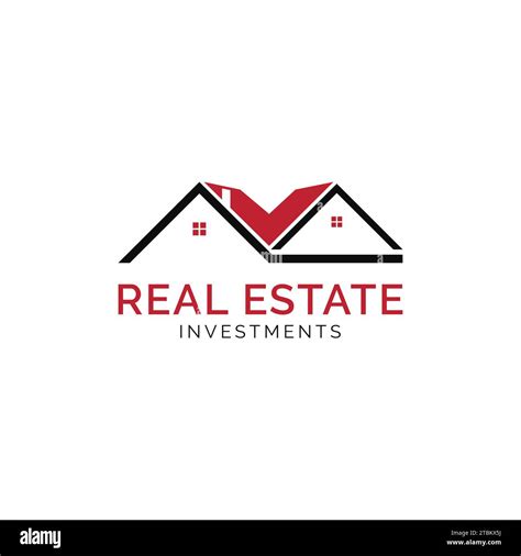 Real Estate Logo Design Inspiration Stock Vector Image And Art Alamy