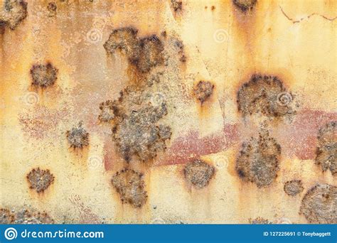 Rust Covered Wall Panels Stock Photo 223576272