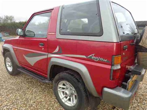 Daihatsu Sportrak Anjou Red Spares Or Repair Car For Sale