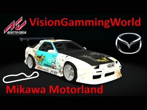 Mazda Rx Fc S Mikawa Motorland On Assetto Corsa Youtube