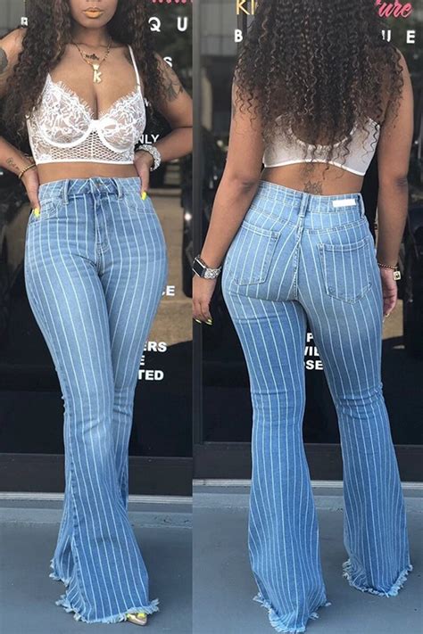 Outfits With Bell Bottom Jeans Photos Cantik