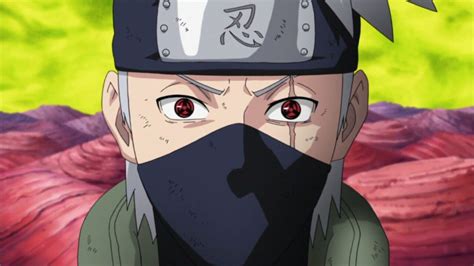 Naruto Shippuden Kakashi Mangekyou Sharingan