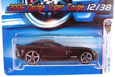 Hot Wheels Guide 2006 Dodge Viper Coupe 06 Dodge Viper Srt10