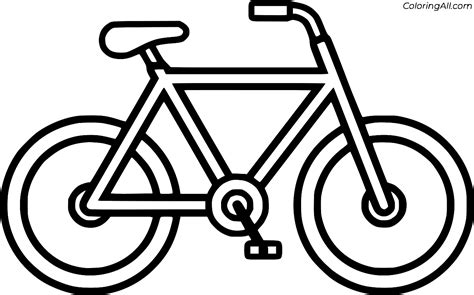 Bicycle Coloring Pages - ColoringAll