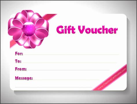 7 Free Printable Vouchers Sampletemplatess Sampletemplatess