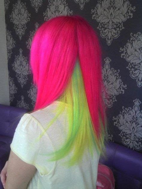 24 neon hair ideas neon hair hair cool hairstyles