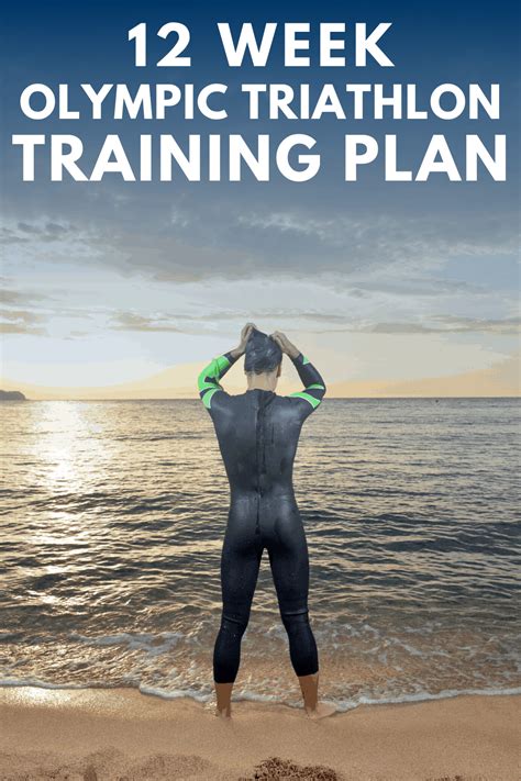 12 Week Olympic Triathlon Training Plan Beginner Friendly Olympic
