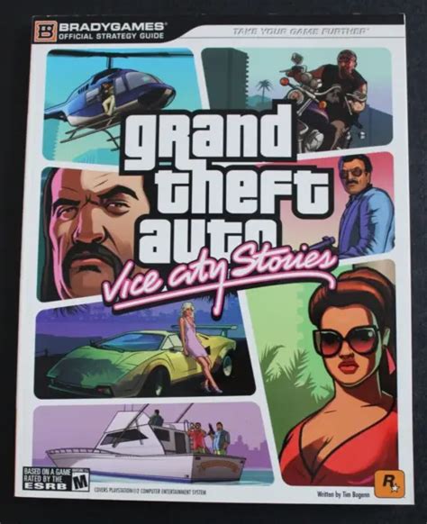 Gta Grand Theft Auto Vice City Stories Brady Games Strategy Guide New Complete Picclick