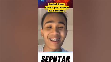 Reaksi Bima Di Saat Pak Jokowi Berkunjung Ke Lampung Beritaterkini Viral Trending Tribunnews