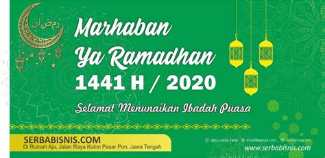 Template Spanduk Ramadhan