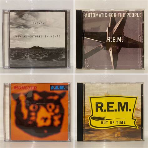 Cd Rem Collection Of 4 Cds Album New Adventure In Hi Fi Etsy