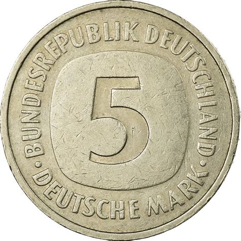 Five Marks 1977 Coin From Germany Online Coin Club