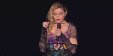 Madonna Gives Heartbreaking Tribute To Paris Attack Victims