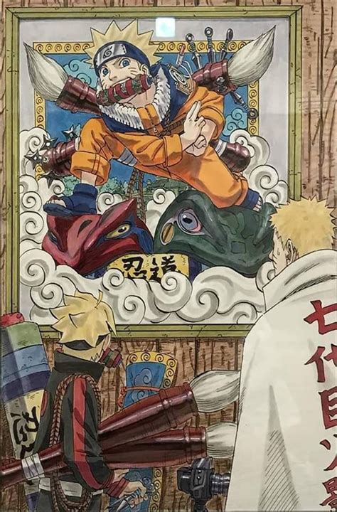 Naruto Creador Hace Una Obra De Arte NostÁlgica Para Los 50 AÑos De