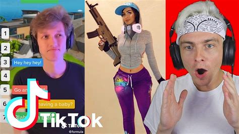 Reacting To Fortnite Tik Toks And Trying Not To Laugh You Will
