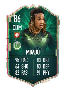 Welcome 84 mbabu, a broken right back. Kevin Mbabu FIFA 20 Rating, Card, Price