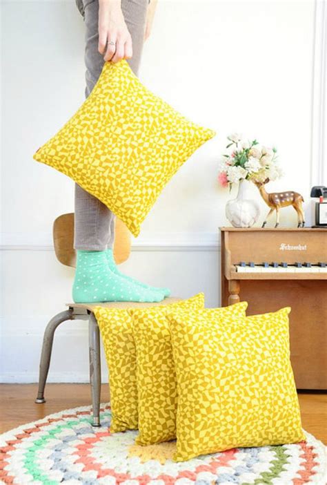 15% off with code zazjunecards. 12 Throw Pillows to Get You Ready for Spring | Bright yellow throw pillows, Pillows, Yellow ...