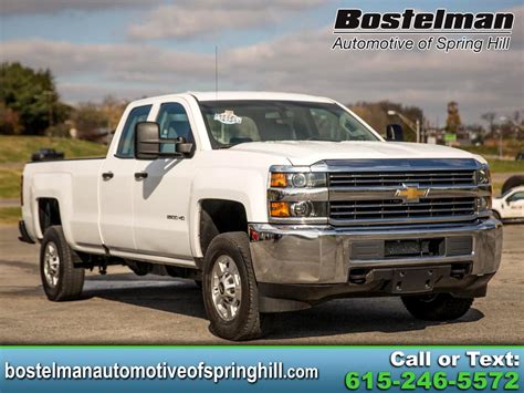Buy Here Pay Here 2017 Chevrolet Silverado 2500hd Work Truck Double Cab