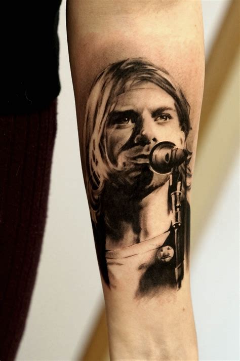 Kurt Cobain Tatuering