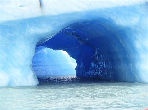 Ice Tunnel Landscape Desktop Wallpapers Backgrounds Nature Wallpaper