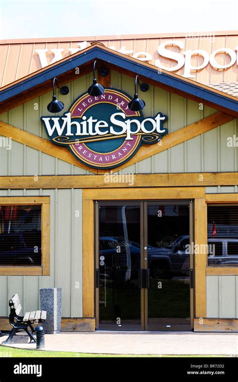 White Spot Restaurant In Surrey Vancouver Bc Canada Stock Photo Alamy