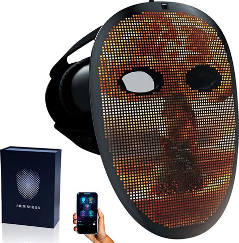 Megoo Hd Led Mask With Wifi Upload Video Programmablefor Costume