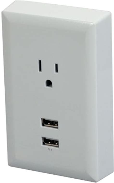 Rca Wp2uwr Usb Wall Plate Charger Easily Converts Any Dual Standard