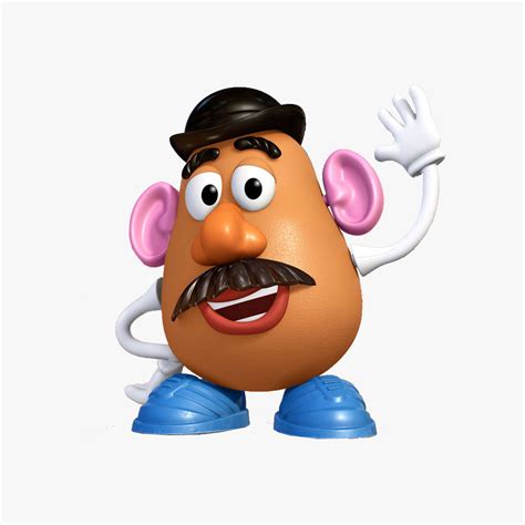 Mr Potato Head 3dモデル In Fbx Obj Max 3ds C4d