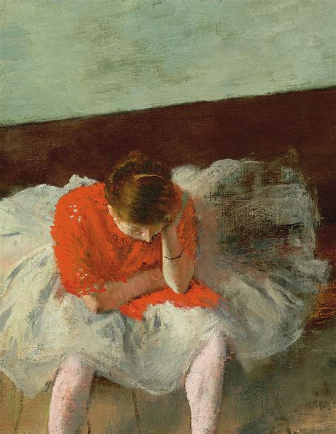 The Dance Lesson Ballerina Painting By Edgar Degas Fine Art America