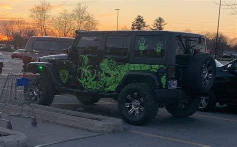 Zombie Jeep I Spotted At The Walmart This Week Rheep