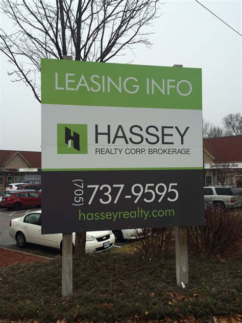 Commercial Real Estate Leasing Signage Real Estate Signs Real