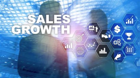 Chart Growth Concept Sales Increase Marketing Strategy Double