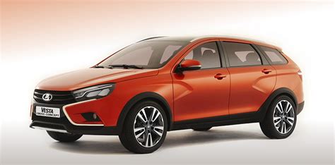 Lada Vesta Cross Concept Debuts At Moscow Off Road Show 2015 Wvideo