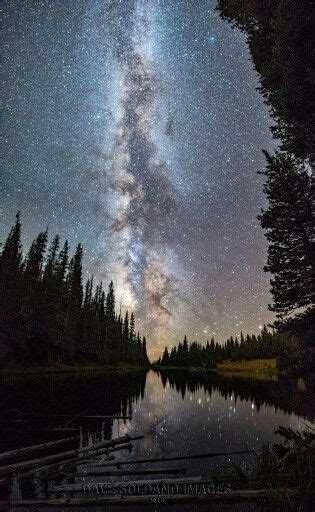 Milky Way Over Lake Irene Rocky Mountain National Park Rocky Mountain